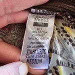 Vocal  Brown Embellished Mixed Media Waffle Thermal Kimono Cardigan Size Medium Photo 5