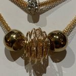 New NWT Necklace gold beaded fashion jewelry new‎ BBM Photo 2