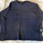 Michael Lauren  ML-5375-NVT Shane Oversized Pullover w/Thumbhole Size XS/S Navy ( Photo 0