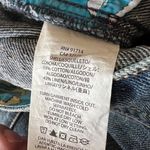 Armani Exchange EUC  Bootcut Jeans Women‎ 4 Distressed Streetwear Floral Y2K Photo 10