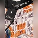 Harvé Benard HARVE  Bernard floral peasant style flutter blouse NWT Photo 4