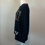 NFL Team Apparel Patriots Rhinestone Sweatshirt Blue Size Medium Photo 3