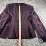 John Meyer of Norwich Blazer Women's 10 Purple Sequin Collar Cuff Evening Jacket Photo 7