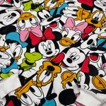 Disney Mickey & Friends Crewneck Sweatshirt Juinors Size Medium 7-9 AOP Photo 4