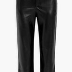 Cami NYC Hanie Vegan Leather Pants NWT Size Small | Black Faux Leather Trousers Photo 0