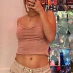 Urban Outfitters baby pink scoop neck tank top Photo 3