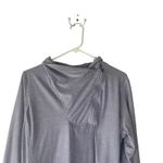 New Balance  Size M‎ Half Zip Funnel Neck Long Sleeve Light Blue Pullover Sweater Photo 2