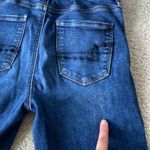 American Eagle size 4 Super Hi-rise Jegging dark wash blue jeans Photo 11