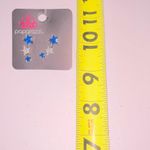 Paparazzi 💙 NWT  Blue & Silver Star Earrings Photo 1