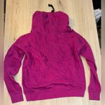 PINK - Victoria's Secret  Magenta purple Sequin bling hoodie hooded sweatshirt Photo 1