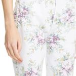 Ganni NWT  Betzy Floral print cropped denim‎ jeans sz 26 Photo 4