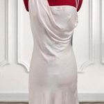 Bardot  Draped Slip Dress in Soft Pink Size M 6 NWT Photo 0