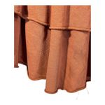 Aerie  Terracotta‎ Tiered Ruffle Mini Skirt Elastic Waist Boho Size Medium Photo 2