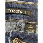Roz & Ali  Women's Five Pocket Style Denim Mid-Rise Straight Jeans Blue Size 16 Photo 1