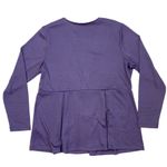 Ny&co New D& Heavenly Jersey Long Sleeve One Button Cardigan Sweater Womens L Purple Photo 3