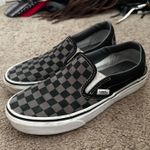 Vans Checkered  Black Grey Photo 2