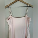 Edikted  Nadya Ruffled Mini Dress LIGHT PINK Large New with Tags $76 Photo 12