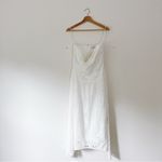 Ramy Brook NEW Blanca Embroidered Strapless Cotton Dress White Photo 3
