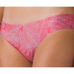 prAna  Women's L Reversible Breya Bikini Bottom Papaya Fronds Size Large Photo 2