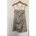 ZARA  leopard animal print mini dress NWT Photo 3