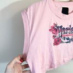 Harley Davidson 3D Emblem Women’s Pink Crop Top Large Photo 5
