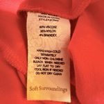 Soft Surroundings NWOT XL Swingtime Maxi Dress Coral Long Sleeve Pockets Ponte Photo 11