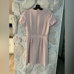 H&M  Light Pink Short Sleeve Semi-Formal Mini Dress- Size 4 Photo 4