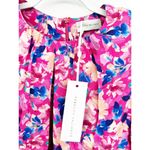 REBECCA VALLANCE Little Havana Floral Long Sleeve Midi Dress Size 2 Pink Photo 4