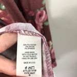 Anthropologie Altar’d State Floral Print Bell Sleeve Tie Up Lace Back Babydoll Blouse Top Photo 8