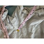 Free People  paperbag belted shorts striped size S lounge cozy Photo 8