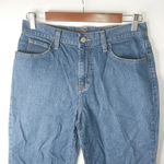 Eddie Bauer  8R 30x22 Dark Wash Crop Jeans Photo 11