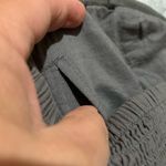 American Eagle  Outfitters Strapless Eyelet Gray Size 4 Dress.          1838 Photo 5