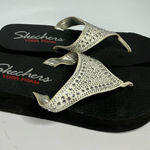 Skechers yoga foam flip flop sandals size 9 Photo 0
