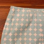 Doncaster  Pencil Skirt Womens Size 2 Cotton Blue Polka Dot Photo 9