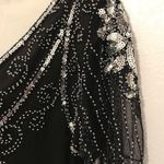 Formal evening embellished beaded sequin dress women’s size medium Photo 3