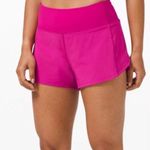 Lululemon  Speed Up Low-Rise Lined Short 2.5" ripened raspberry Size 12 Athletic Photo 0