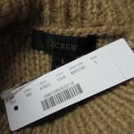 J.Crew NWT Cable-knit Pointelle Sweater in Saddle Popcorn Flowers Pullover L Photo 2