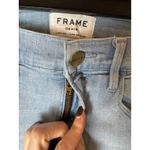 frame denim  Jeans Women 27‎ Blue Tadley Light Wash Ali High Rise Cigarette Photo 5