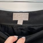 Pure Collection Women's Black Wool Blended Career Twill Dress Pants Size 6 Photo 6