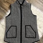 KatyDid Black Herringbone Vest Photo 0