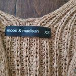 moon & madison Tan Button Photo 1
