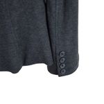 Talula Aritzia Womens Grey Pima Cotton Blazer Jacket Sz 00 Photo 5