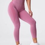 NVGTN Contour Curve Seamless Rose Pink Leggings Size Medium Photo 0