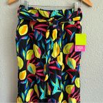 Tabitha‎ Brown x Target Wide Leg Lemon Print Pants Size XXS NWT Black Photo 3