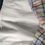 Loft  plaid summer dress size small Photo 5