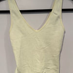 Old Navy White ribbed  stretch tank‎ top Photo 0