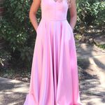 La Femme Pink prom dress Photo 0