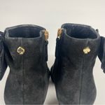 Kate Spade  New York Holly Ankle Boots black Heel bow Size 6.5 Photo 7