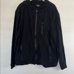 ZARA EUC Black Windbreaker Jacket Lightweight Casual sz XL Photo 0