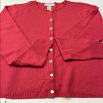 Covington  Red Cashmere Sweater Photo 13